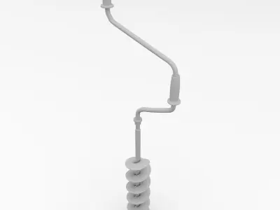 Ice Augers V2 3D model