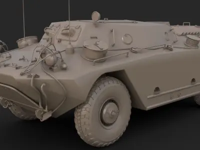 FUG OT 65 Clay Mental Ray  3D model
