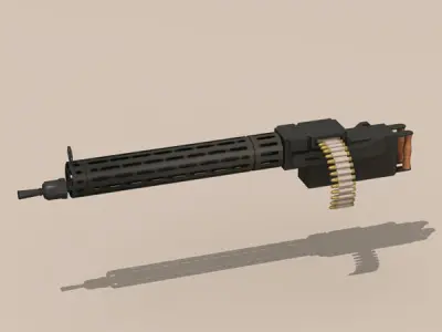 MG08 WWI 3D model