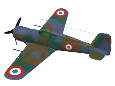 Bloch MB157 3D model