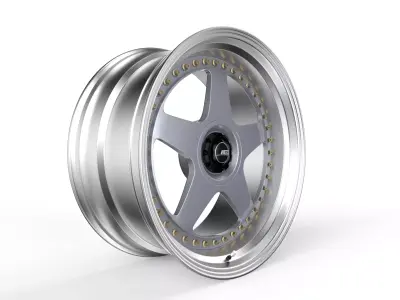 SSR Professor SP6 Wheel 3D model