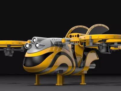 AirWasp 3D model