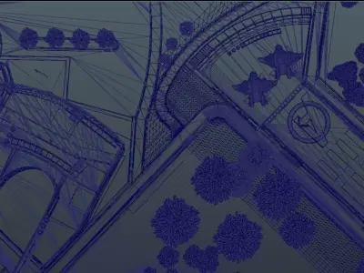 Avengers Compound 3D model 3D model