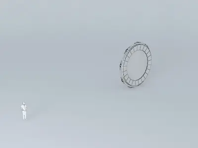 Stargate person Free 3D model