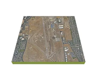 South Valley Regional Airport - High Resolution Background 3D model