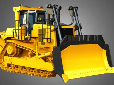 D10T2 - Dozer 3D model
