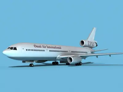 McDonnell Douglas MD-11 Omni Air Intl 3D model