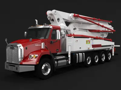 Autocar Construction Collection 3D model