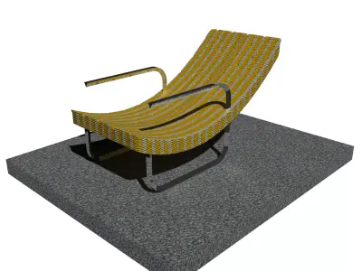 Beach chair  3D model