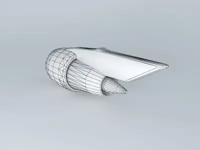 Pratt 26 Whitney JT9D 7R4G2 Free 3D model