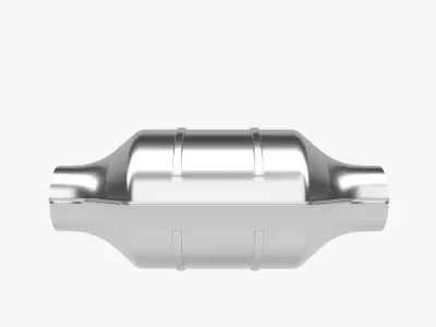 Exhaust system package 3D model