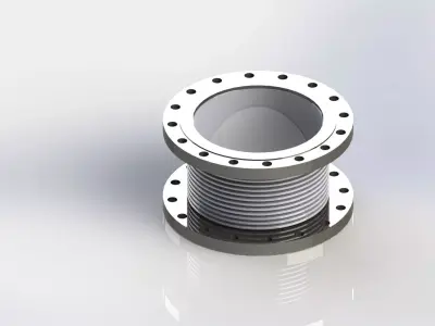 Compensator DN350 3D model