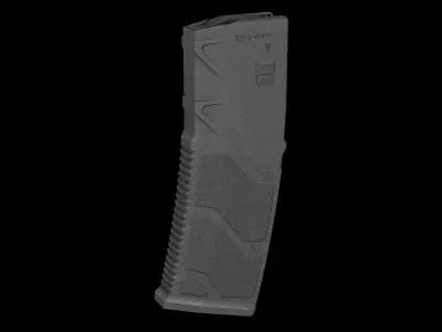FB Radom AR-15 Polimer Magazine Low-poly 3D model
