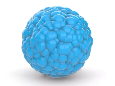 Bubbles Sphere Combination 3D model