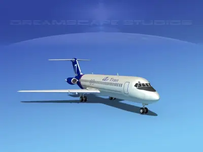 Douglas DC-9-30 AirTran Airways 3D model
