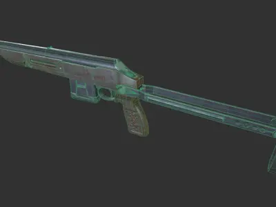 TOZ-106 Shotgun Low-poly 3D model