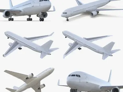 Boeing 767 Collection 3D model