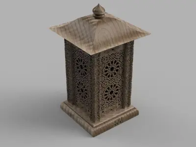 HM Lantern Candle New 2023 3D print model