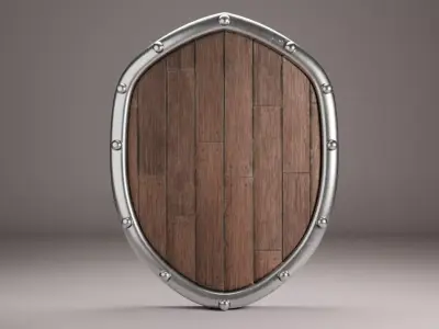 Soldier Shield 3D model