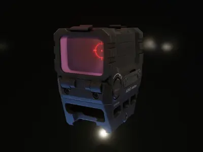 Holosun AEMS 221301 Low-poly 3D model