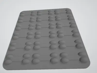 MakeIT Dog Chewing Bone Shape 3D Model Make Bone at Home 3D model