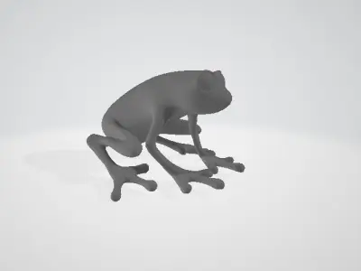 3dfrog frog Free low-poly 3D model