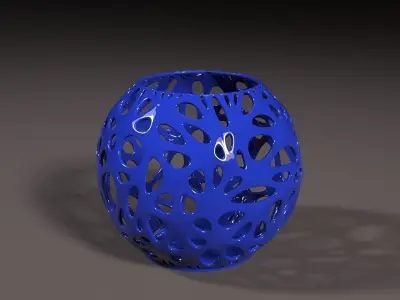 Beautiful vase decor Free 3D print model