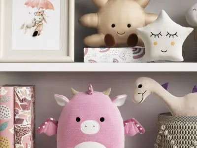 Kids Room Decor 152 3D model