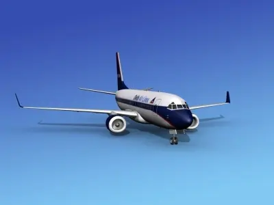 Boeing 737-700ER Delta Airlines 2 3D model