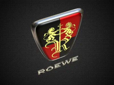 roewe logo 3D model