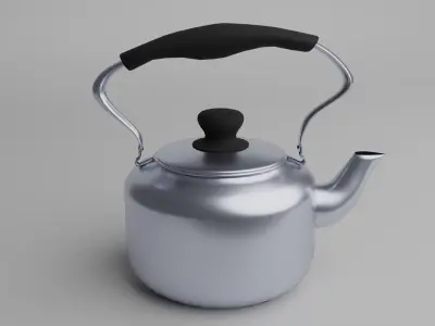 kettle tea - tea Free 3D model