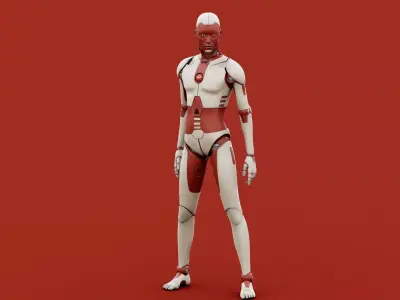 i-HOMO 10 RIGGED 3D model
