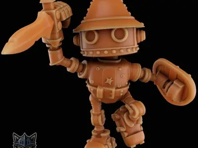 Swordbot Squad 3D print model