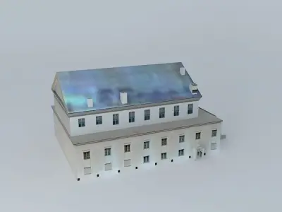 Croatian Dom Karlovac Free 3D model
