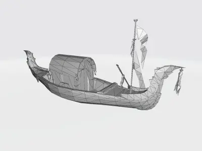 Gondola 3D model