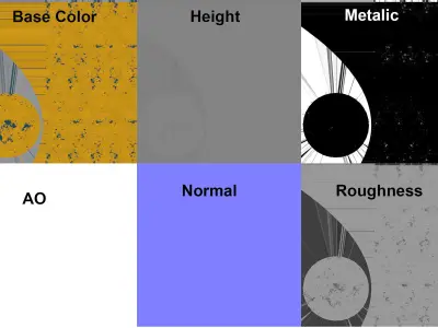 Industrial Road Delineator Free low-poly 3D model