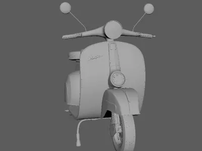 Vespa 3D model 3D model purchase