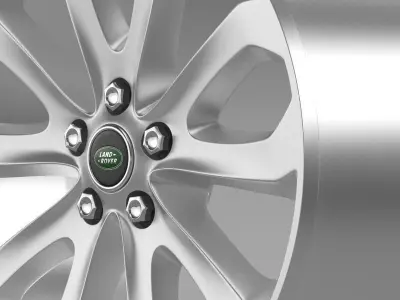 RangeRover Vogue SDV8 rim 3D model