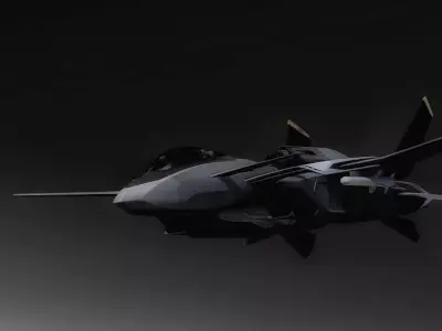 F14 Gen2 Low-poly 3D model