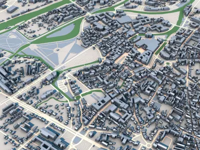 Chalons Cathedral Chalons-en-Champagne France 3D model