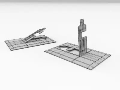 Mosquito Coil Stand 3D model