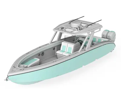 Motorboat  3D model