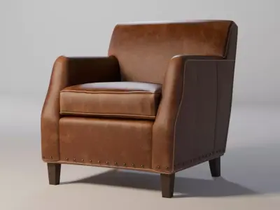 Fairfield Elgin Lounge Chair 3D model