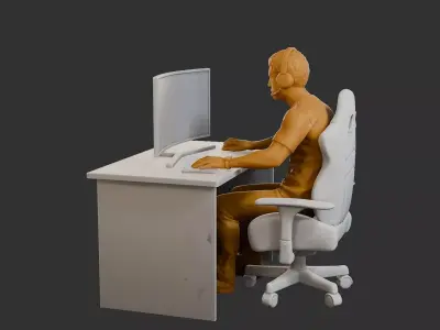 Video Game Player VGP1 001 3D print model