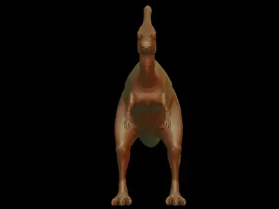 Parasaurus dinosaur 3D print model