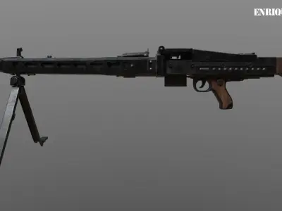 MG-42 1942 3D model