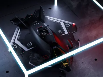 Exploration Spaceship 3D model