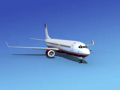 Boeing 737-800ER Corporate 1 3D model