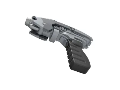 Starfleet phaser pistol from Star Trek Enterprise TV series 3D model