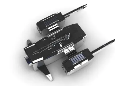 Sci-Fi Drone 3D model